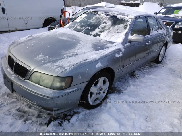 JNKBY31AXYM701156 - 2000 INFINITI Q45 T GRAY photo 2