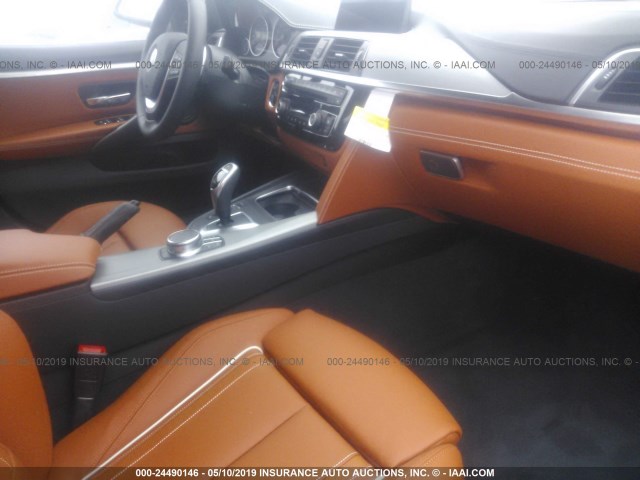 WBA4J7C50KBM75618 - 2019 BMW 440XI GRAN COUPE ORANGE photo 5