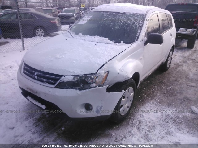 JA4MS31X57Z016641 - 2007 MITSUBISHI OUTLANDER ES/LS Ağ foto 2