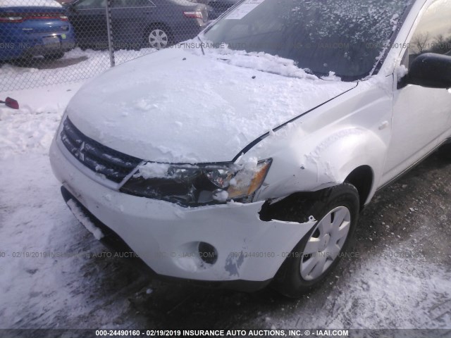 JA4MS31X57Z016641 - 2007 MITSUBISHI OUTLANDER ES/LS Ağ foto 6