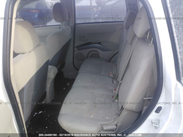 JA4MS31X57Z016641 - 2007 MITSUBISHI OUTLANDER ES/LS Ağ foto 8