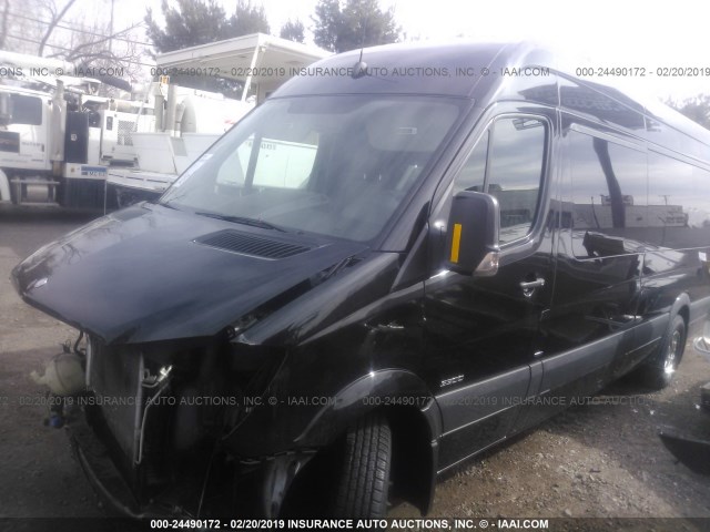 WD3PF4CC6E5908998 - 2014 MERCEDES-BENZ SPRINTER 3500 BLACK photo 2