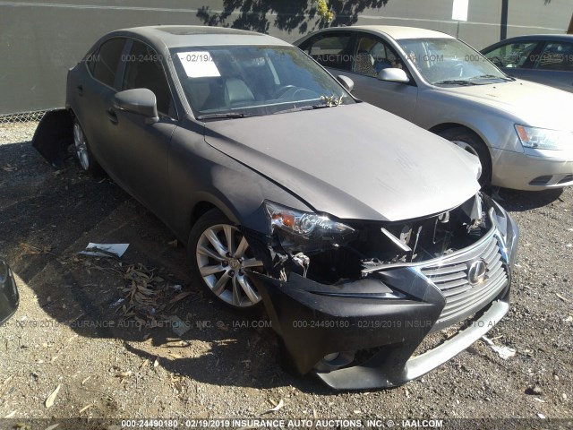 JTHBF1D2XE5029247 - 2014 LEXUS IS 250 GRAY photo 1