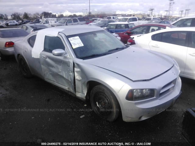 2B3LA43R37H815179 - 2007 DODGE CHARGER SE/SXT SILVER photo 1