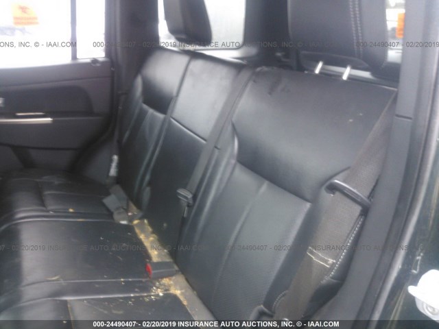 1J4PN3GK9AW161609 - 2010 JEEP LIBERTY RENEGADE GREEN photo 8