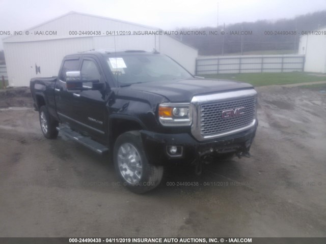 1GT12UEG4HF136622 - 2017 GMC SIERRA K2500 DENALI BLACK photo 1