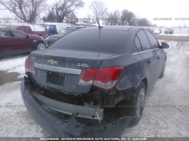 1G1PC5SH4C7386545 - 2012 CHEVROLET CRUZE LS BLACK photo 6