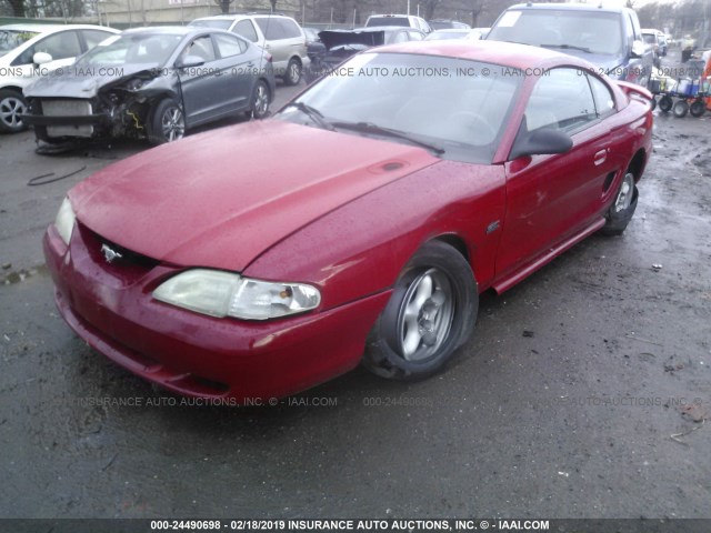 1FALP42T8SF177909 - 1995 FORD MUSTANG GT/GTS RED photo 6