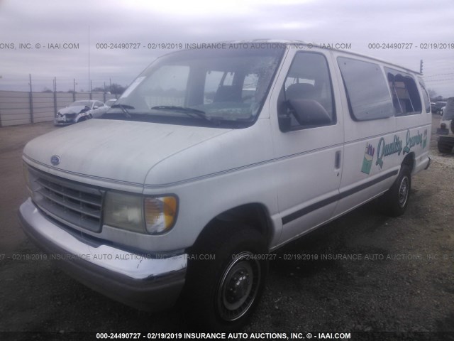 1FBJS31H5RHB71673 - 1994 FORD ECONOLINE E350 SUPER DUTY WHITE photo 2