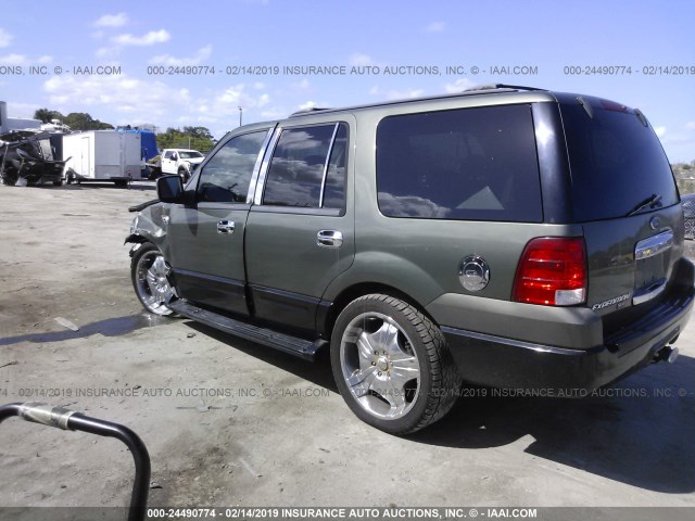 1FMFU16W53LC19616 - 2003 FORD EXPEDITION XLT GREEN photo 3