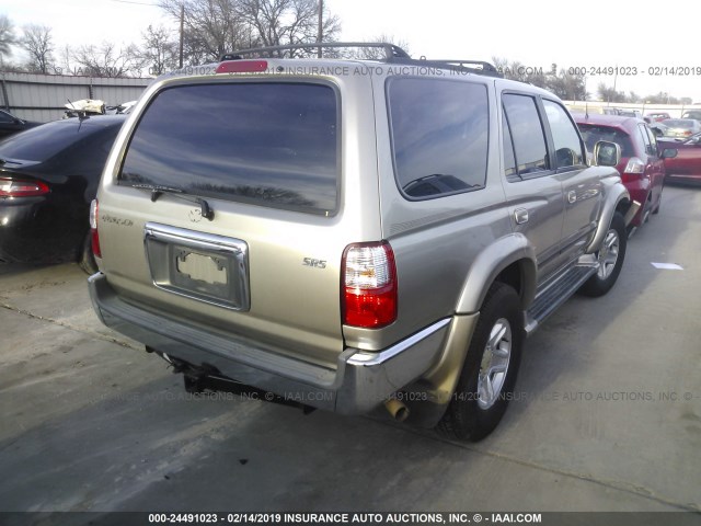 JT3GN86R420219541 - 2002 TOYOTA 4RUNNER SR5 GRAY photo 4