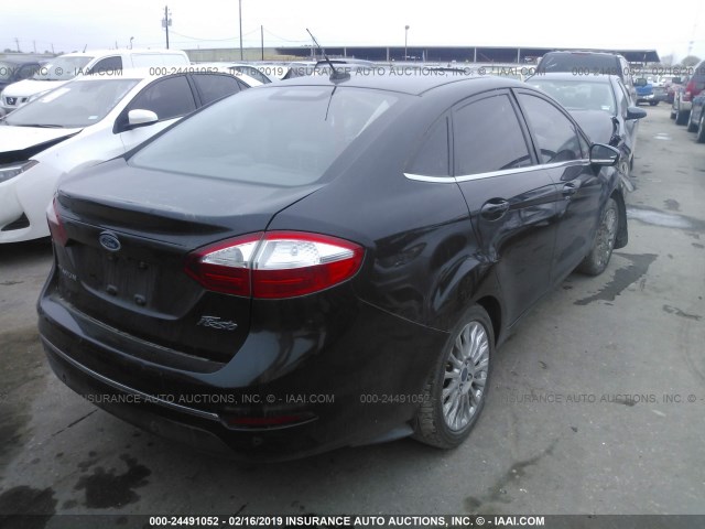 3FADP4CJ9FM105768 - 2015 FORD FIESTA TITANIUM BLACK photo 4