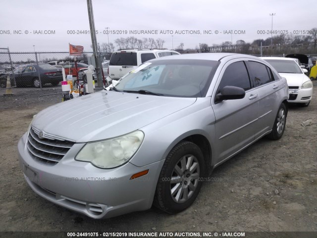 1C3LC46B79N530832 - 2009 CHRYSLER SEBRING LX SILVER photo 2