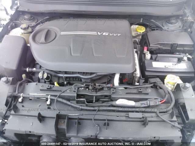 1C4PJMBS7FW576630 - 2015 JEEP CHEROKEE TRAILHAWK 灰色 照片 10