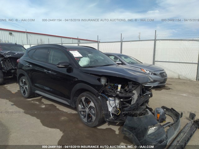 KM8J33A2XJU671825 - 2018 HYUNDAI TUCSON LIMITED/SPORT AND ECO/SE BLACK photo 1