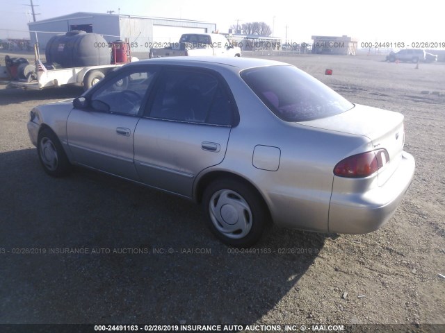 1NXBR18E1WZ039634 - 1998 TOYOTA COROLLA VE/CE/LE 银色 照片 3