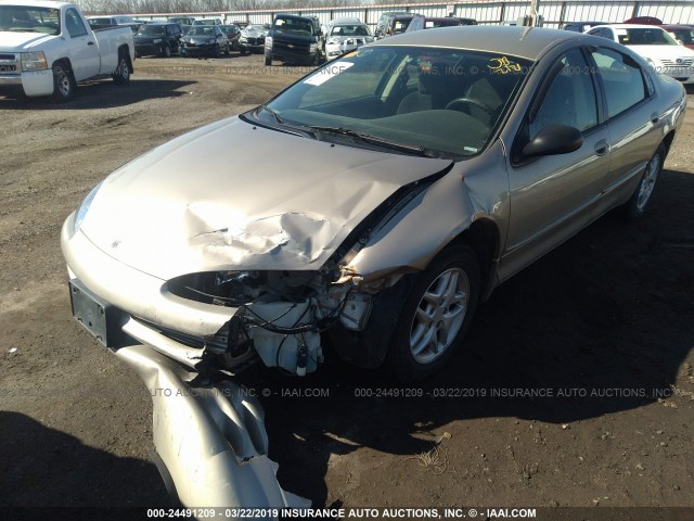 2B3HD46R73H561088 - 2003 DODGE INTREPID SE BEIGE photo 6