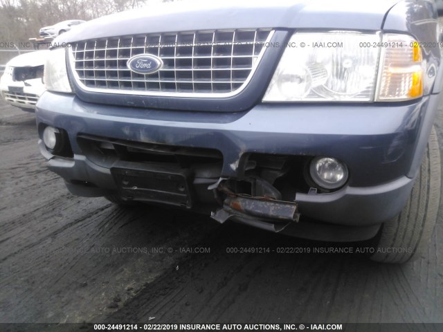 1FMZU73K53UB61275 - 2003 FORD EXPLORER XLT/XLT SPORT/NBX BLUE photo 6