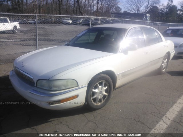 1G4CW54K714227826 - 2001 BUICK PARK AVENUE  WHITE photo 2