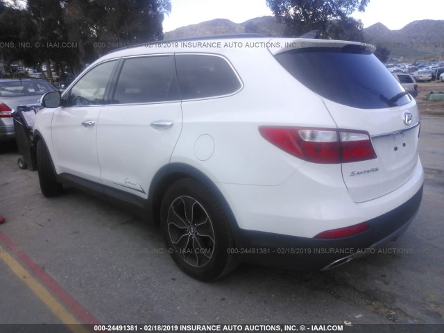 KM8SM4HFXGU161984 - 2016 HYUNDAI SANTA FE SE WHITE photo 3