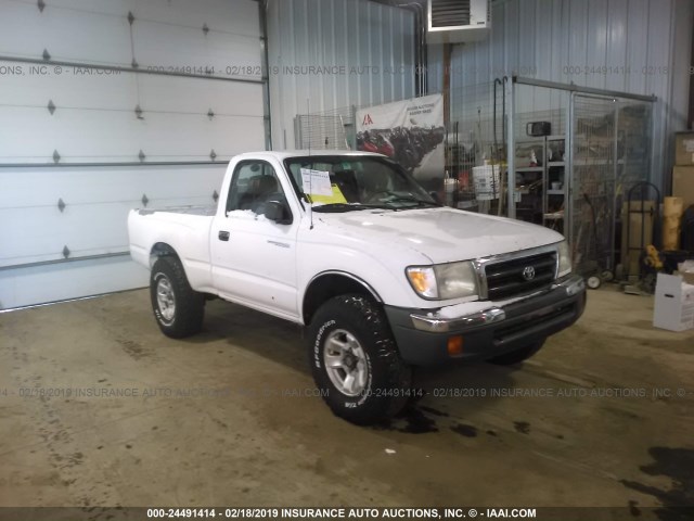 5TEPM62NXYZ693962 - 2000 TOYOTA TACOMA WHITE photo 1