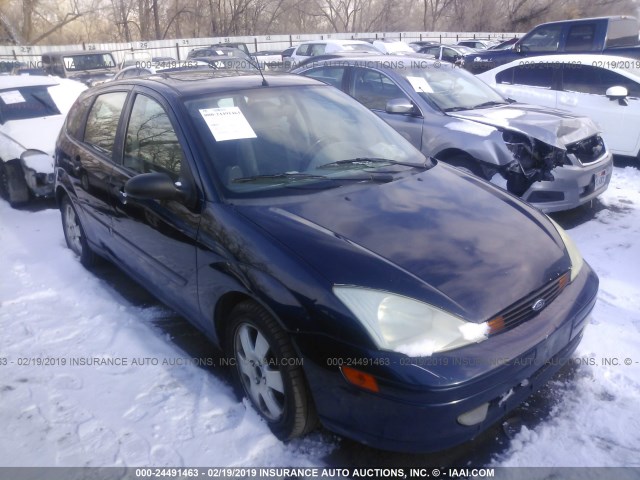 3FAHP37362R186412 - 2002 FORD FOCUS ZX5 BLUE photo 1