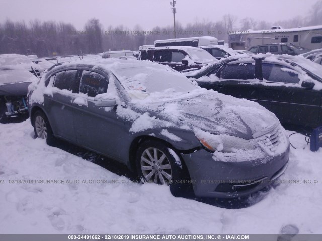 1C3CCBCG9DN631643 - 2013 CHRYSLER 200 LIMITED GRAY photo 1