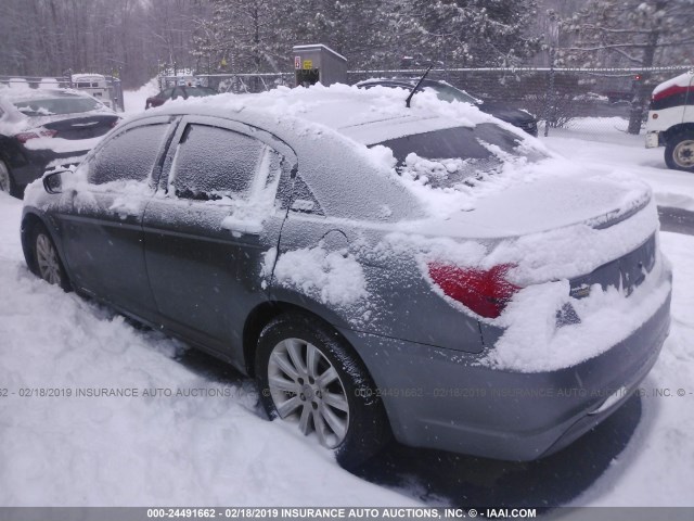 1C3CCBCG9DN631643 - 2013 CHRYSLER 200 LIMITED GRAY photo 3