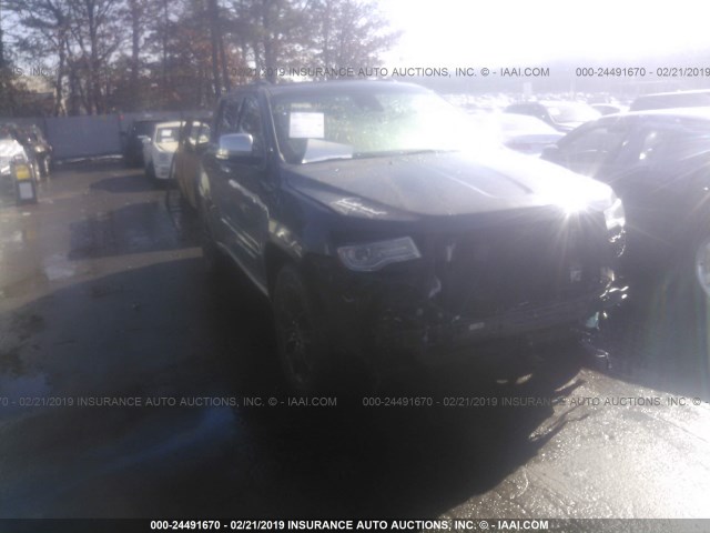 1C4RJFJT3EC264271 - 2014 JEEP GRAND CHEROKEE SUMMIT BLACK photo 1