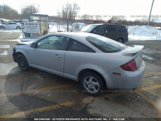 1G2AL15F077210750 - 2007 PONTIAC G5 SILVER photo 3