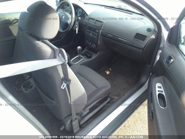 1G2AL15F077210750 - 2007 PONTIAC G5 SILVER photo 5