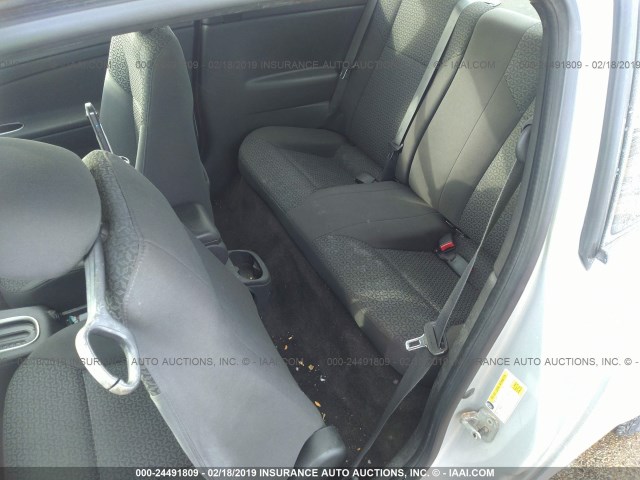 1G2AL15F077210750 - 2007 PONTIAC G5 SILVER photo 8