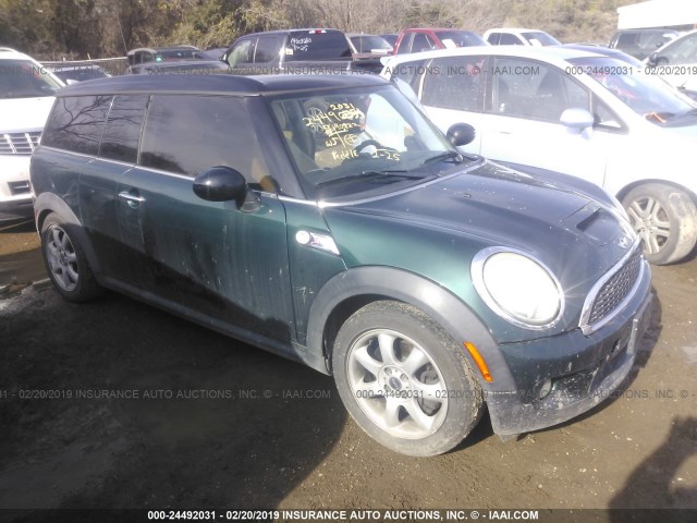 WMWMM33599TP73444 - 2009 MINI COOPER S CLUBMAN GREEN photo 1