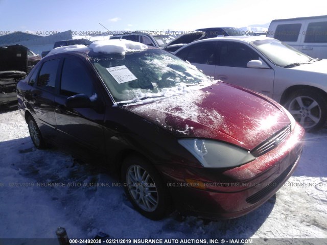 1FAHP3835YW335218 - 2000 FORD FOCUS ZTS RED photo 1