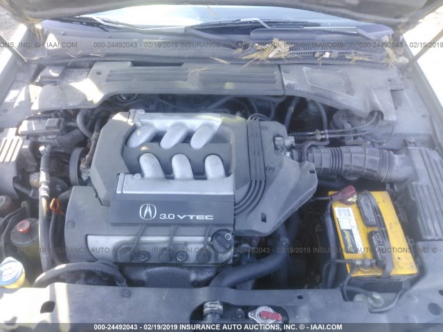19UYA2259VL005239 - 1997 ACURA 3.0CL Jasnoniebieski zdjęcie 10