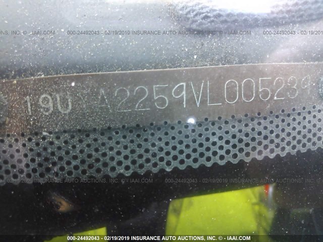 19UYA2259VL005239 - 1997 ACURA 3.0CL Jasnoniebieski zdjęcie 9