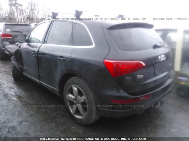 WA1LFAFP2CA126200 - 2012 AUDI Q5 PREMIUM PLUS BLACK photo 3