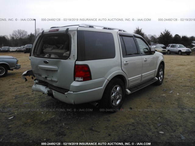 1FMFU20545LA76456 - 2005 FORD EXPEDITION LIMITED WHITE photo 4