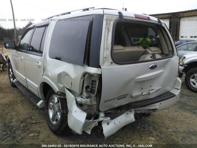 1FMFU20545LA76456 - 2005 FORD EXPEDITION LIMITED WHITE photo 6