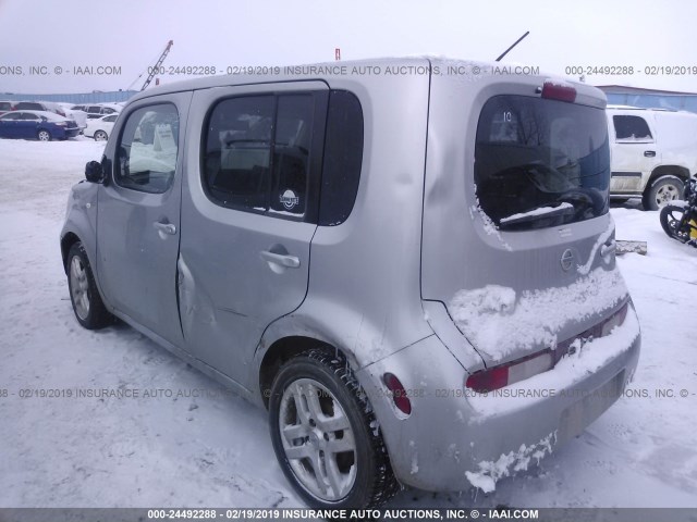 JN8AZ2KRXAT162918 - 2010 NISSAN CUBE S/SL/KROM SILVER photo 3