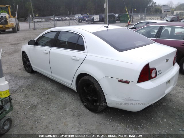 1G1ZB5E17BF126798 - 2011 CHEVROLET MALIBU LS თეთრი ფოტო 3