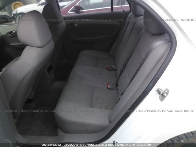 1G1ZB5E17BF126798 - 2011 CHEVROLET MALIBU LS თეთრი ფოტო 8