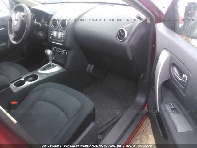 JN8AS5MT3CW298565 - 2012 NISSAN ROGUE S/SV MAROON photo 5