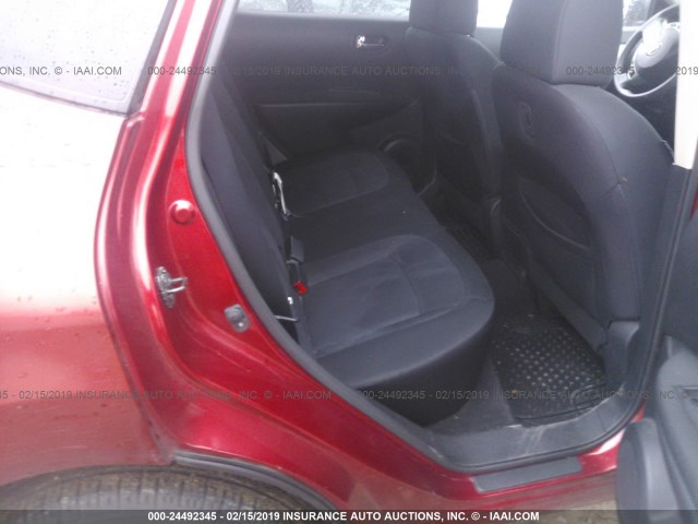 JN8AS5MT3CW298565 - 2012 NISSAN ROGUE S/SV MAROON photo 8