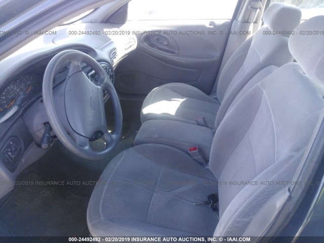 1FAFP52U6WA104939 - 1998 FORD TAURUS LX/SE GRAY photo 5