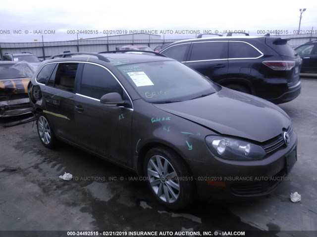 3VWPL7AJ2EM600445 - 2014 VOLKSWAGEN JETTA TDI BROWN photo 1