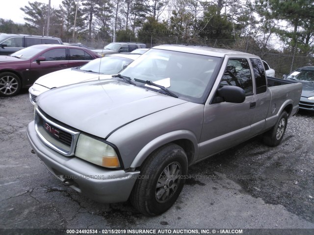 1GTDT19X138164944 - 2003 GMC SONOMA TAN photo 2