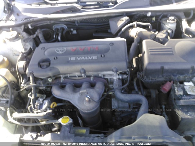 4T1BE32K54U349482 - 2004 TOYOTA CAMRY LE/XLE/SE WHITE photo 10