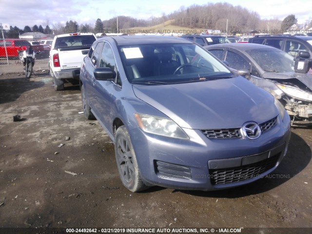 JM3ER293770116169 - 2007 MAZDA CX-7 GRAY photo 1