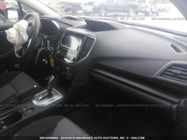 JF2GTACCXJ8330444 - 2018 SUBARU CROSSTREK PREMIUM WHITE photo 5